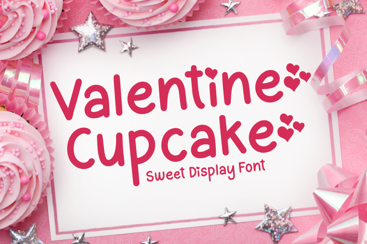 Valentine Cupcake Font