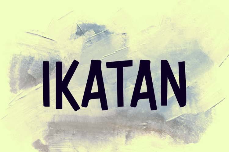 i Ikatan Font