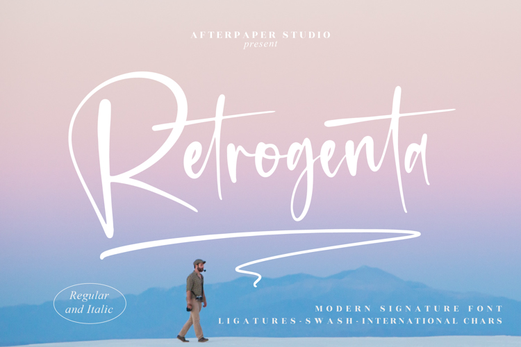 Retrogenta Font