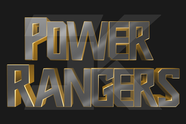 Power Rangers 2019 Font