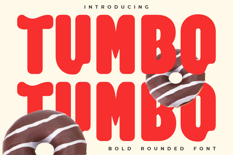 Preview of Tumbo Font