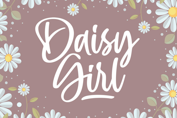 Daisy Girl Font