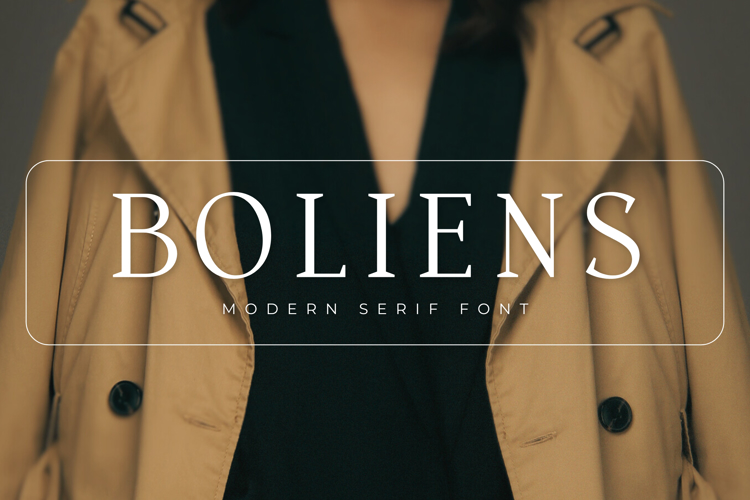 Preview of Boliens Font