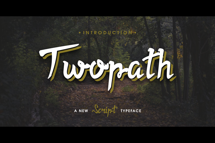 Twopath Font