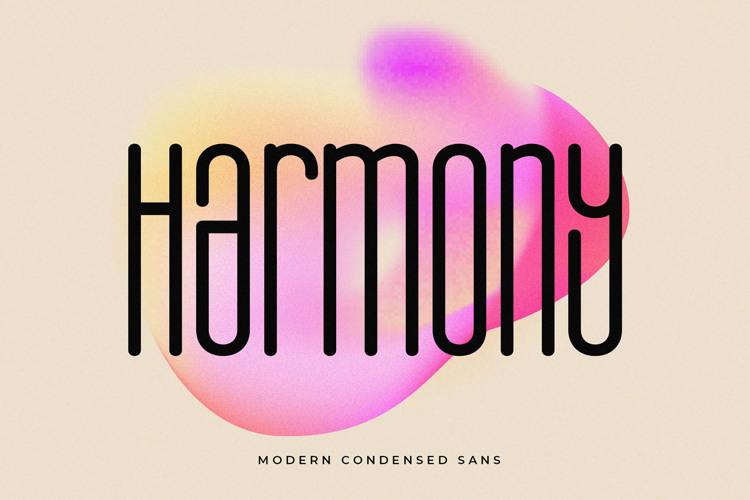 Preview of Harmony Font