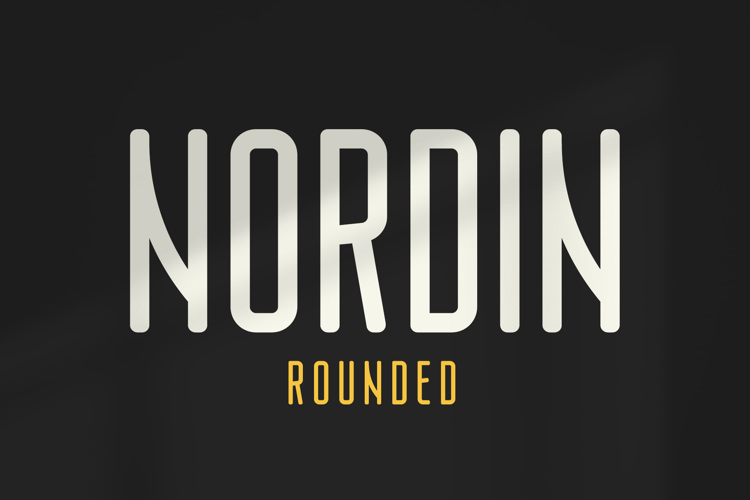 Nordin Rounded Font