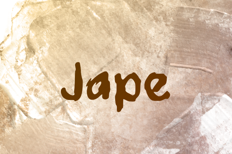 j Jape Font