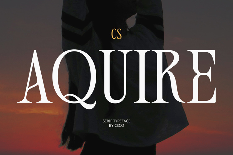CS Aquire Font