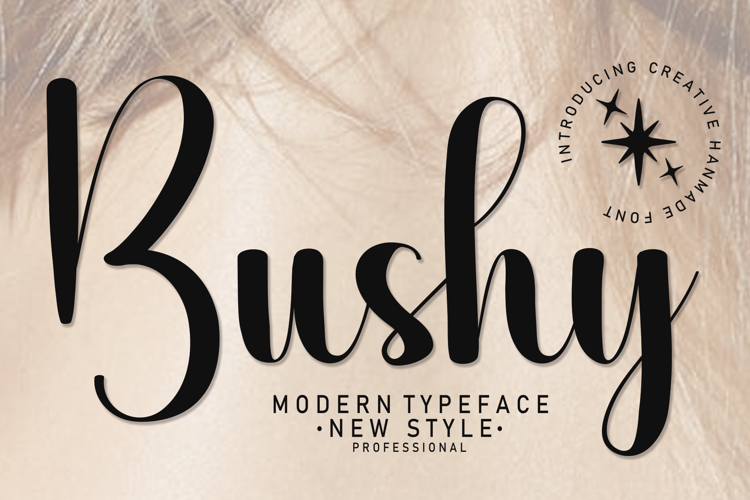 Bushy Font