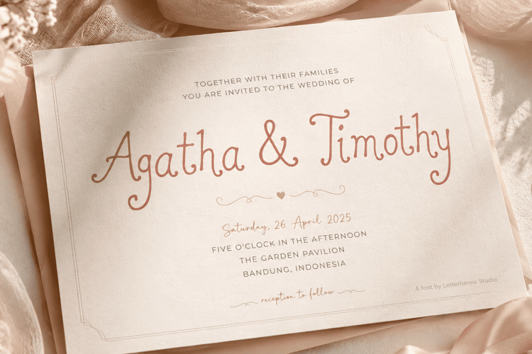 Preview of Springwish Font