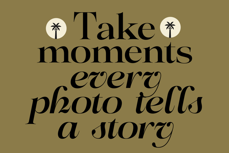 Preview of Flowsky Editorial Font