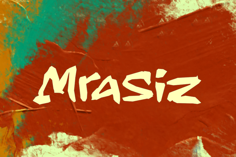 M Mrasiz Font | Wepfont | FontSpace