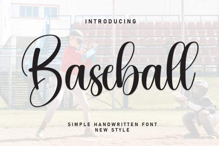 Preview of Baseball Font