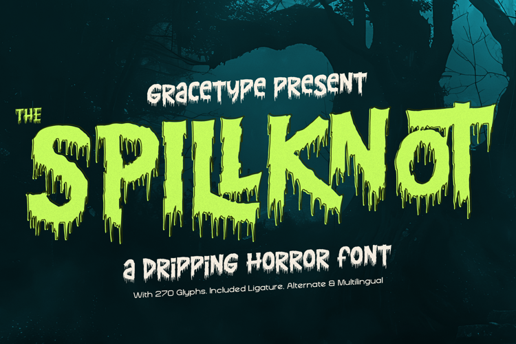 Preview of Spillknot Font