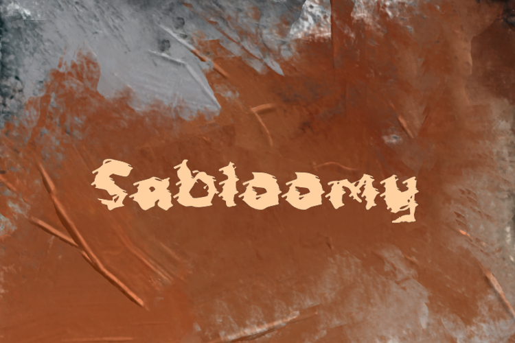 s Sabloomy Font