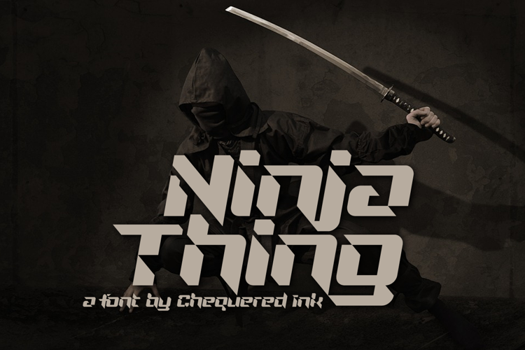 Ninja Thing Font