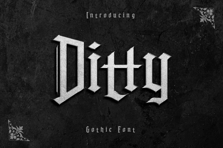 Ditty Font