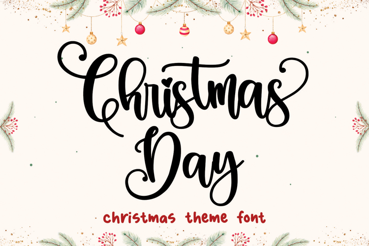 Christmas Day Font