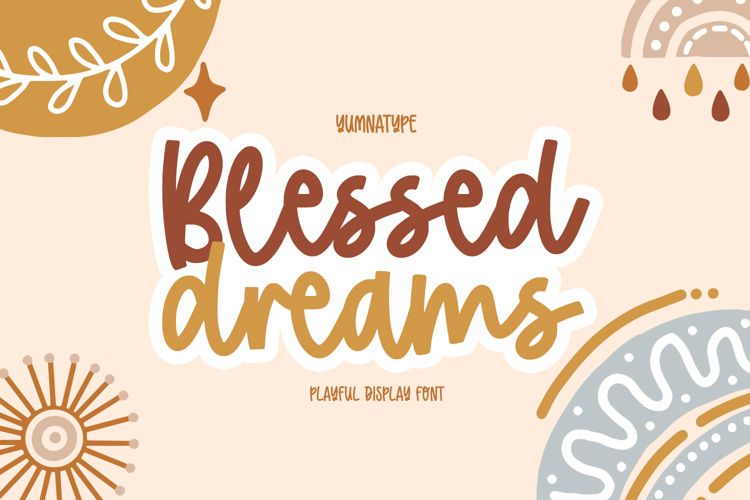 Blessed Dreams Font