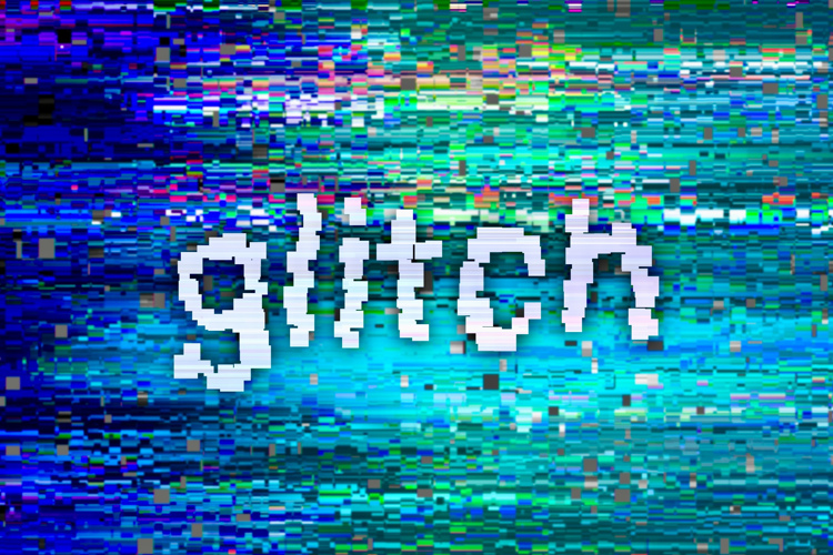 glitch Font