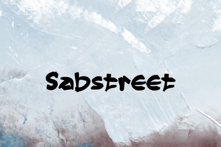 s Sabstreet Font