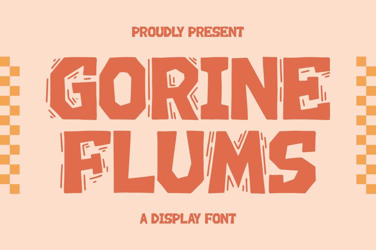 GORINE FLUMS Font