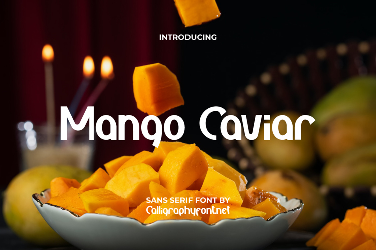 Mango Caviar Font