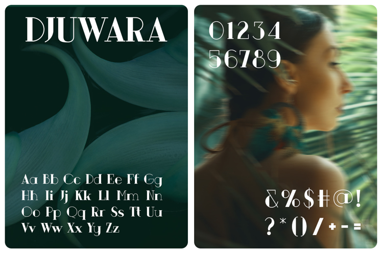 Preview of Djuwara Font