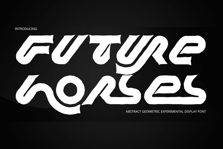 Preview of Future Horses Font