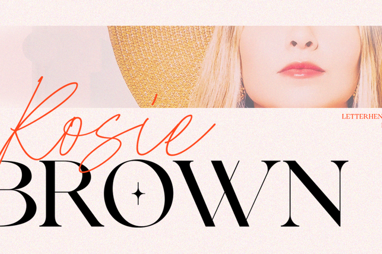 Rosie Brown Script Font