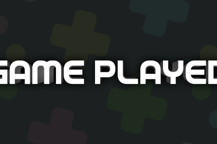 Game Played Font