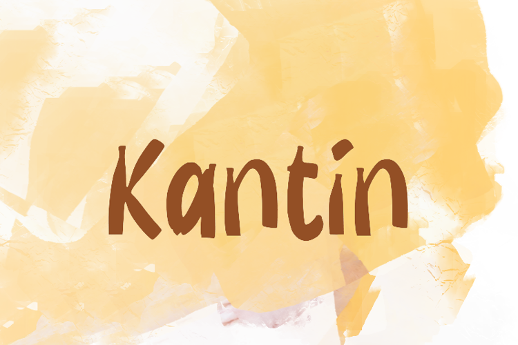 K Kantin Font