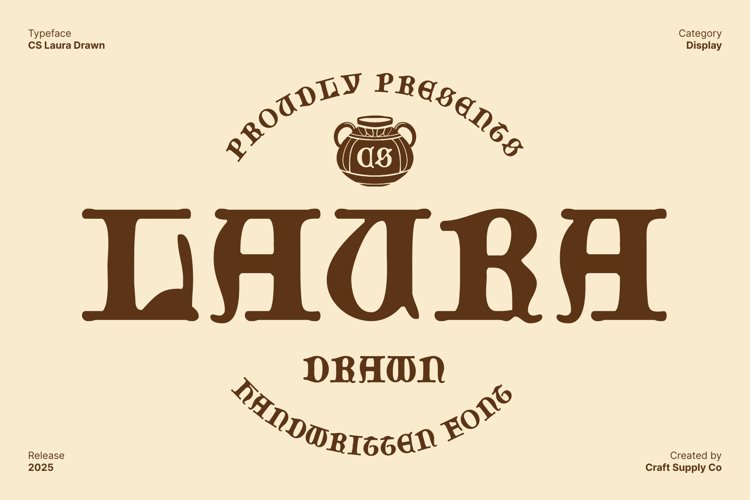 Preview of CS Laura Drawn Font