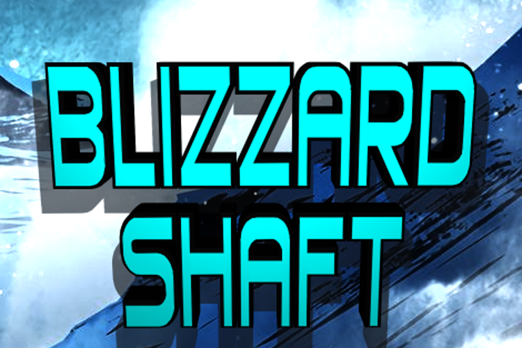 Blizzard Shaft Font