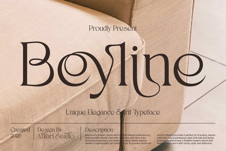 Preview of Beyline Font