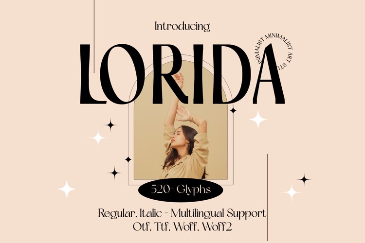 Preview of LORIDA Font