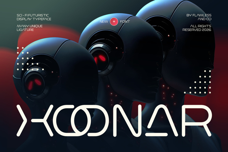 Preview of XOONAR Font