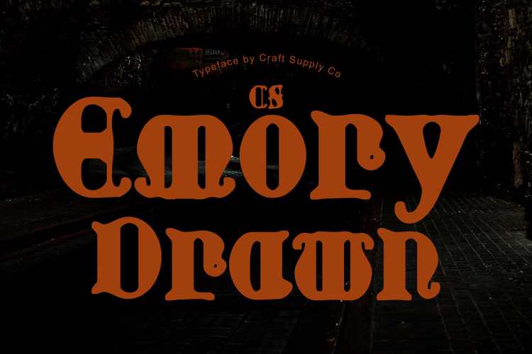 Preview of CS Emory Drawn Font