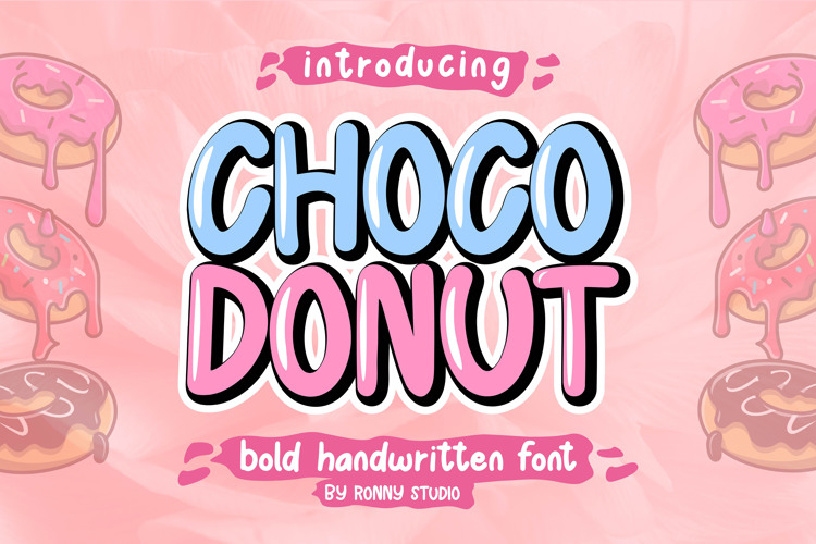 CHOCO DONUT Font