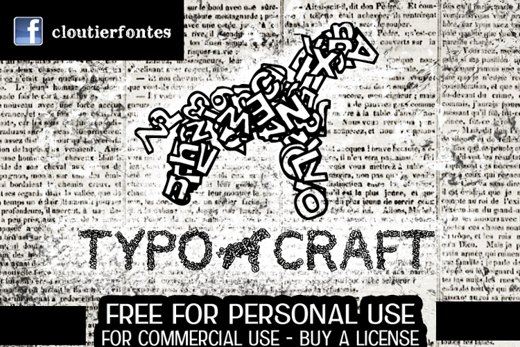 CF TypoCraft Font