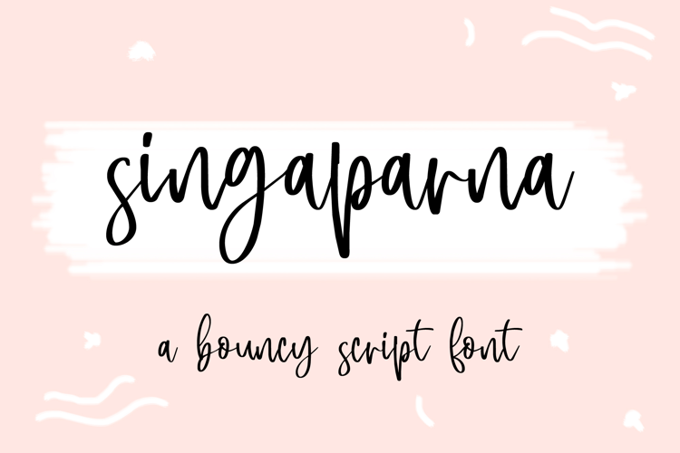 Singaparna Script Font