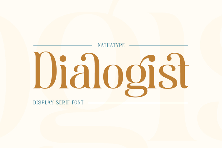 Dialogist Font