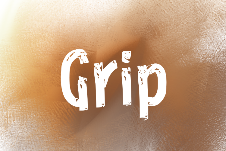 g Grip Font