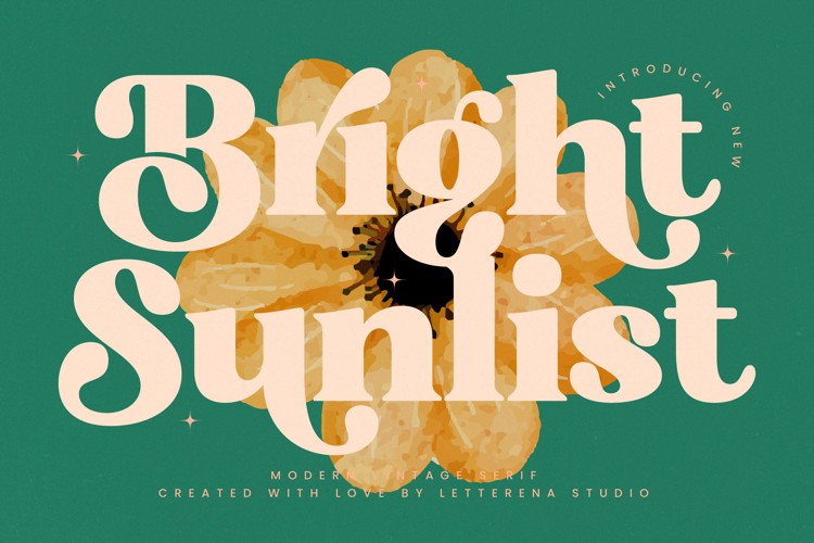 Preview of Bright Sunlist VERSION Font