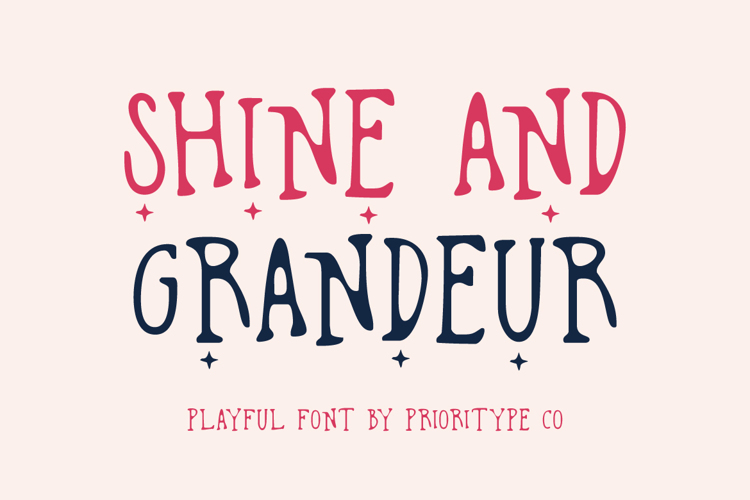 Shine and Grandeur Font