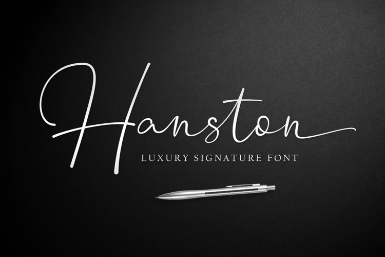 Hanston Font | Weape Studio | FontSpace
