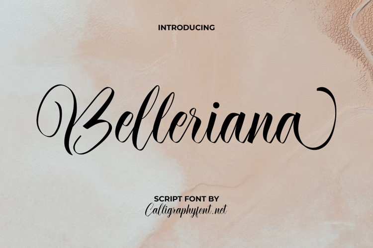 Belleriana Font
