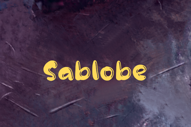 s Sablobe Font