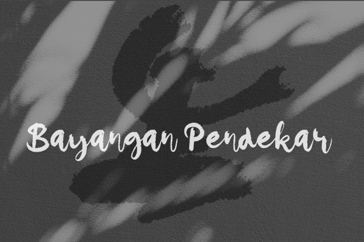 b Bayangan Pendekar Font