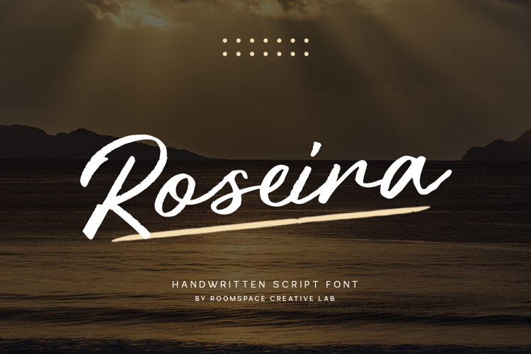 Preview of Roseira Font